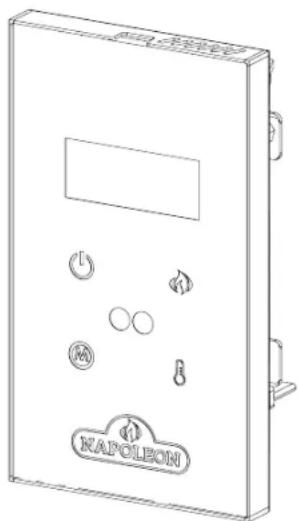 Napoleon Astound FlexMount NEFL50AB - operating optional wall mount controller - 1