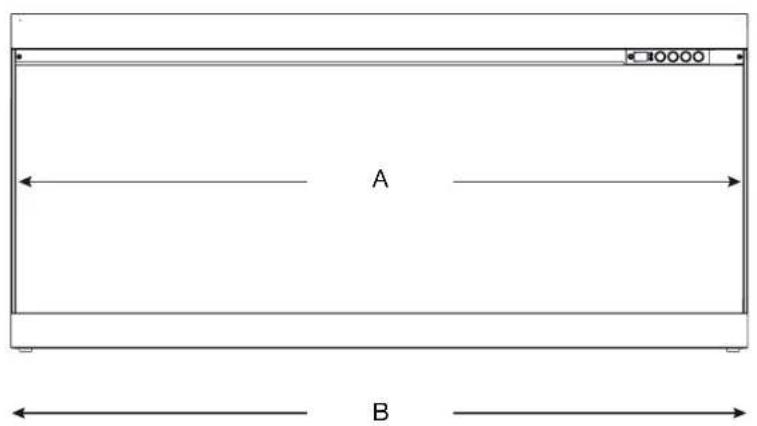 Napoleon Astound FlexMount NEFL50AB - dimensions - 1