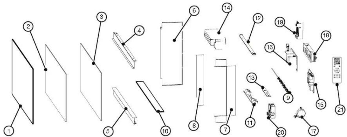 Napoleon Astound FlexMount NEFL50AB - note: - 1