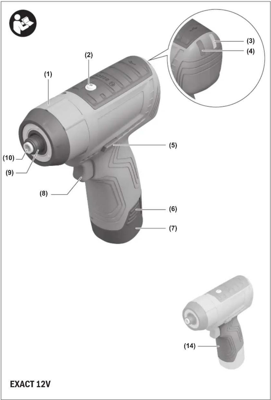 BOSCH EXACT 12V2670 Professional - 1