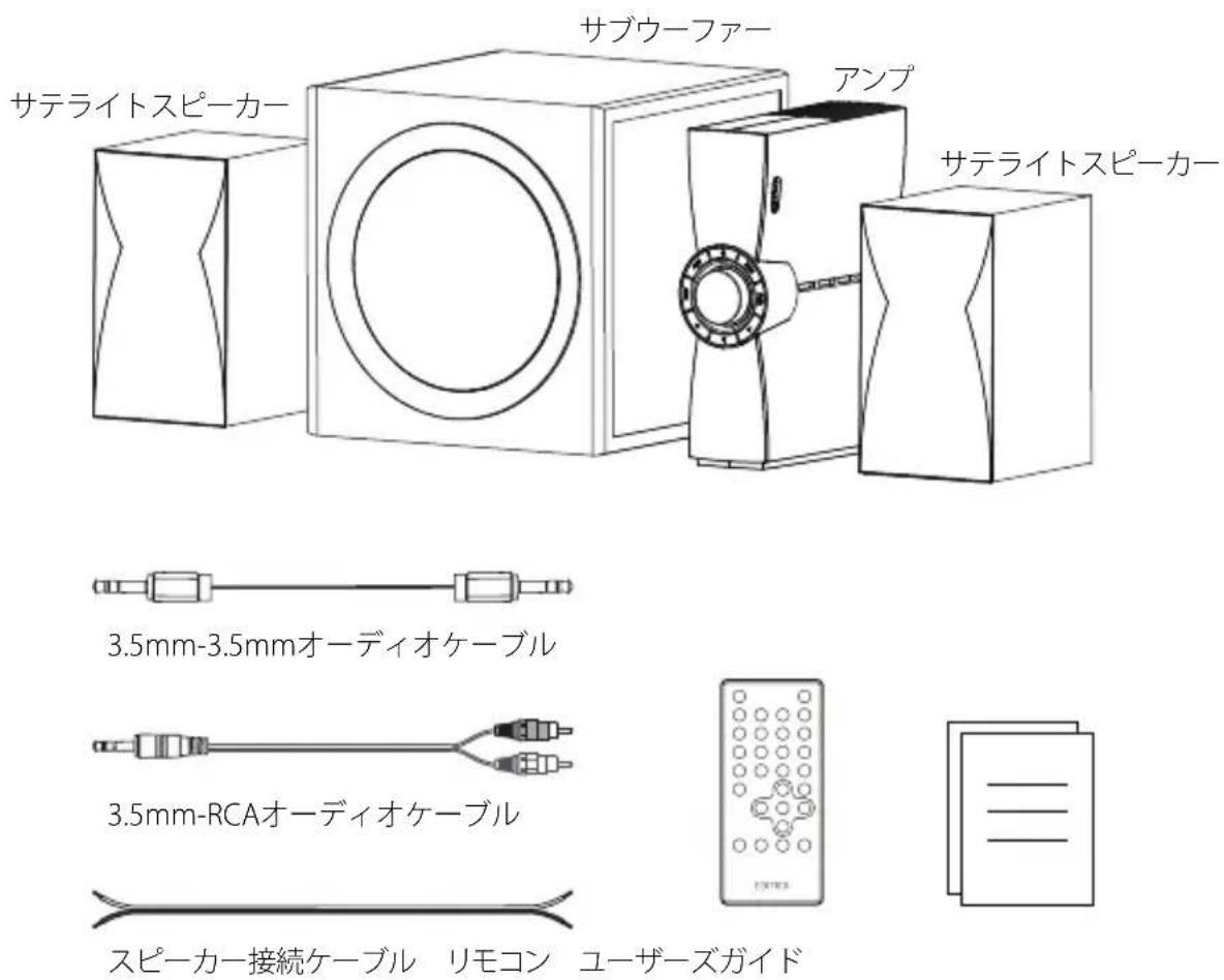 EDIFIER CX7 - 箱の中身 - 1