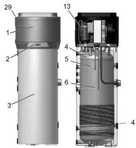 DAIKIN EKHH2E260AAV3 - Elementy konstrukcyjne - 1