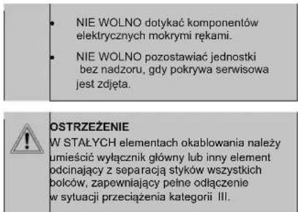DAIKIN EKHH2E260AAV3 - NIEBEZPIECZENSTWO:RYZYKO   PORAZENIA PRADEM ELEKTRYCZNYM - 1
