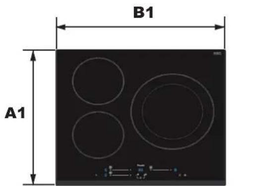 Pando PI3151 - Medidas De Encastre Modelo PI - 3110 - 2