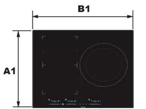 Pando PI3151 - Modèle Dimensions de montage PI - 3151 - 2