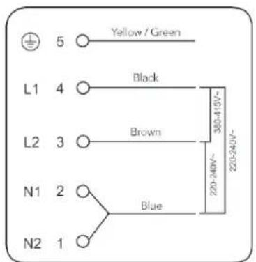 Pando PI3151 - Mains Power Board Connection - 4