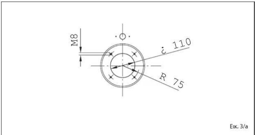 SIME Estelle HE B4 INOX ErP - Συναρμολόγηση του καυστήρα (εικ. 3/α) - 2