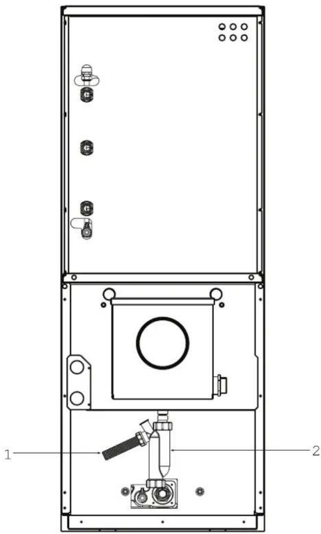 SIME Estelle HE B4 INOX ErP - ALLACCIAMENTO SCARICO CONDENSA (fig. 5) - 1