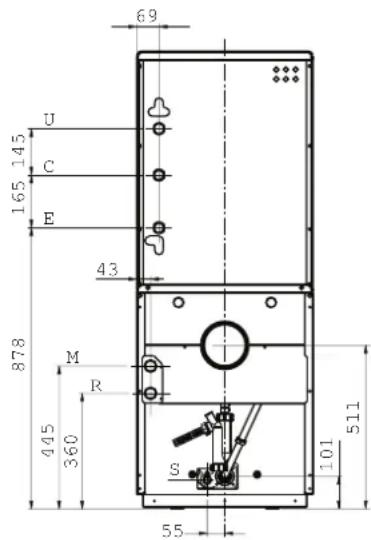 SIME Estelle HE B4 INOX ErP - ABMESSUNGEN (Abb.1) - 3