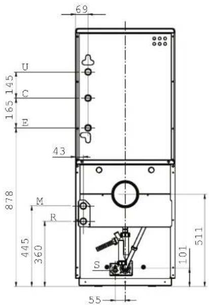 SIME Estelle HE B4 INOX ErP - DIMENSIONES (fig. 1) - 3