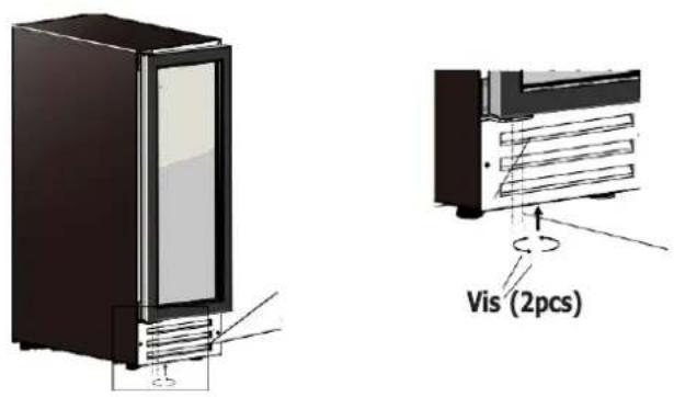 Küppersbusch FKWU1531.0S - Changer le sens de l'ouverture - 8