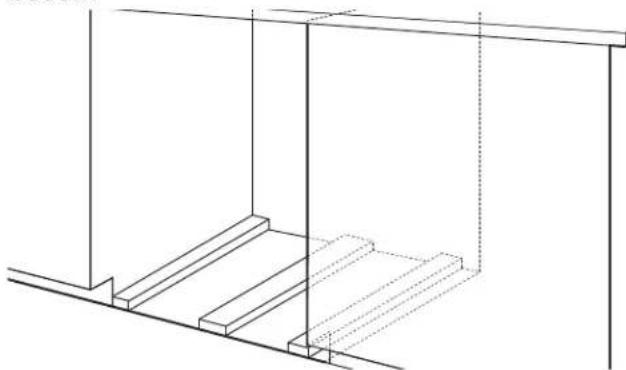 WHIRLPOOL WDT550SAPB - Surélever le plancher – ajouter des cales au besoin - 1