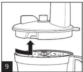 HAMILTON BEACH 70733 - How to Use Reversible Slicing/Shredding Disc (cont.) - 3