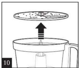 HAMILTON BEACH 70733 - How to Use Reversible Slicing/Shredding Disc (cont.) - 4