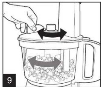 HAMILTON BEACH 70733 - How to Use Chopping/Mixing Blade (cont.) - 2