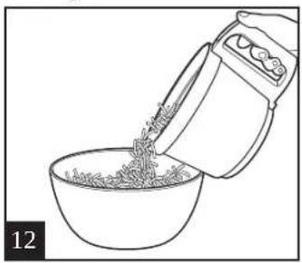 HAMILTON BEACH 70733 - How to Use Reversible Slicing/Shredding Disc (cont.) - 6