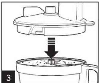 HAMILTON BEACH 70733 - WARNING Laceration Hazard. - 5