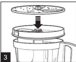 HAMILTON BEACH 70733 - Rangement (Pour garder toutes les pieces ensemble) - 3