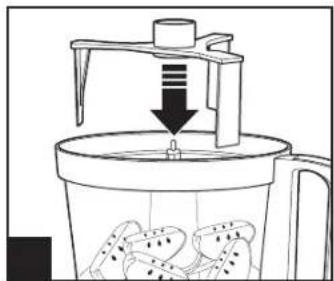HAMILTON BEACH 70733 - How to Use Chopping/ Mixing Blade - 4
