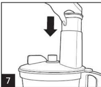 HAMILTON BEACH 70733 - How to Use Chopping/ Mixing Blade - 7