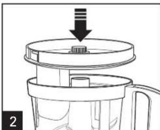 HAMILTON BEACH 70733 - Rangement (Pour garder toutes les pieces ensemble) - 2
