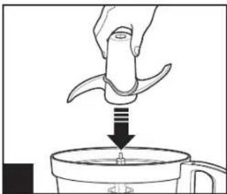 HAMILTON BEACH 70733 - How to Use Chopping/ Mixing Blade - 2