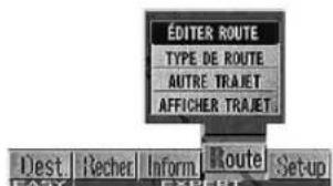 ALPINE NVDV001 - — Changement provisoire d'une suite de points de passage - 1