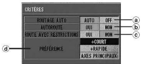 ALPINE NVDV001 - Désignation d'options routières - 4