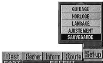 ALPINE NVDV001 - Sauvegarde manuelle - 2