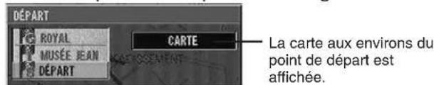 ALPINE NVDV001 - Quand le point de départ est désigné: - 1