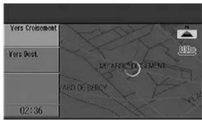 ALPINE NVDV001 - Recherche d'un lieu en déplaçant la carte - 2