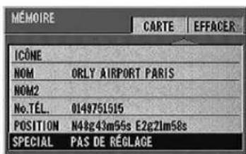 ALPINE NVDV001 - Réglages spéciaux - 2