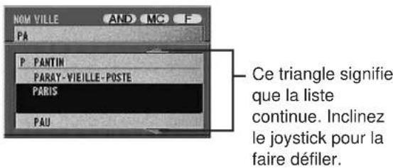 ALPINE NVDV001 - Pour effectuer une recherche dans d'autres pays : - 6