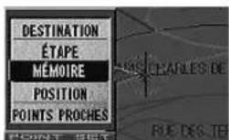 ALPINE NVDV001 - Enregistrement de lieux dans la mémoire - 2