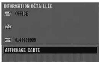 ALPINE NVDV001 - Recherche d'un centre d'intérêt selon le numéro de téléphone (mode élaboré) - 10
