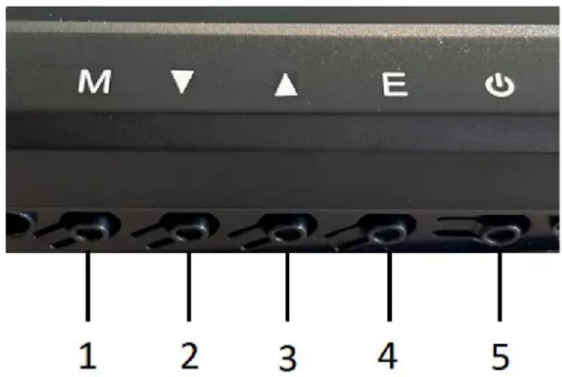 M ▼ ▲ E Ⓧ 1 2 3 4 5