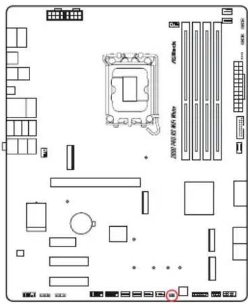 ASROCK Z890 Pro RS WiFi White - Mise sous tension - 4