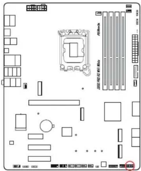 ASROCK Z890 Pro RS WiFi White - Embases et connecteurs de la carte mère - 2