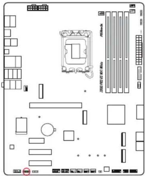 ASROCK Z890 Pro RS WiFi White - Embases et connecteurs de la carte mère - 22