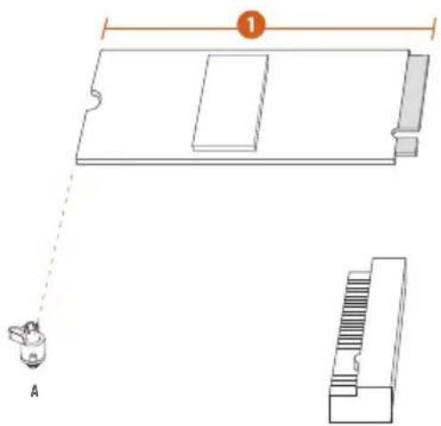 ASROCK Z890 Pro RS WiFi White - Guide d'installation d'un SSD M.2 (M2\_2) - 2