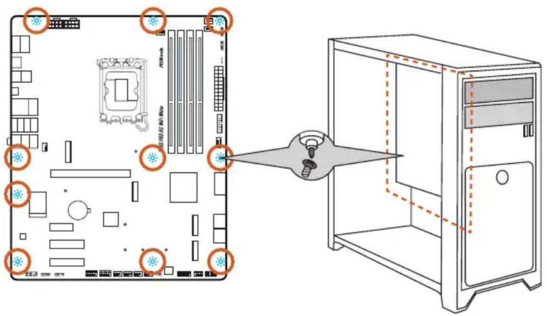 ASROCK Z890 Pro RS WiFi White - Installation de la carte mère - 1