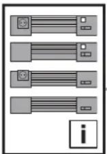 Rittal SZ 2500.310 - Fixation magnétique (accessoires 2500.480) : - 19