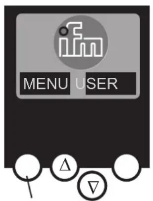 IFM AC1356 - Aperçu du menu - 1