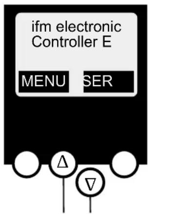 IFM AC1310 - Menu overview - 2