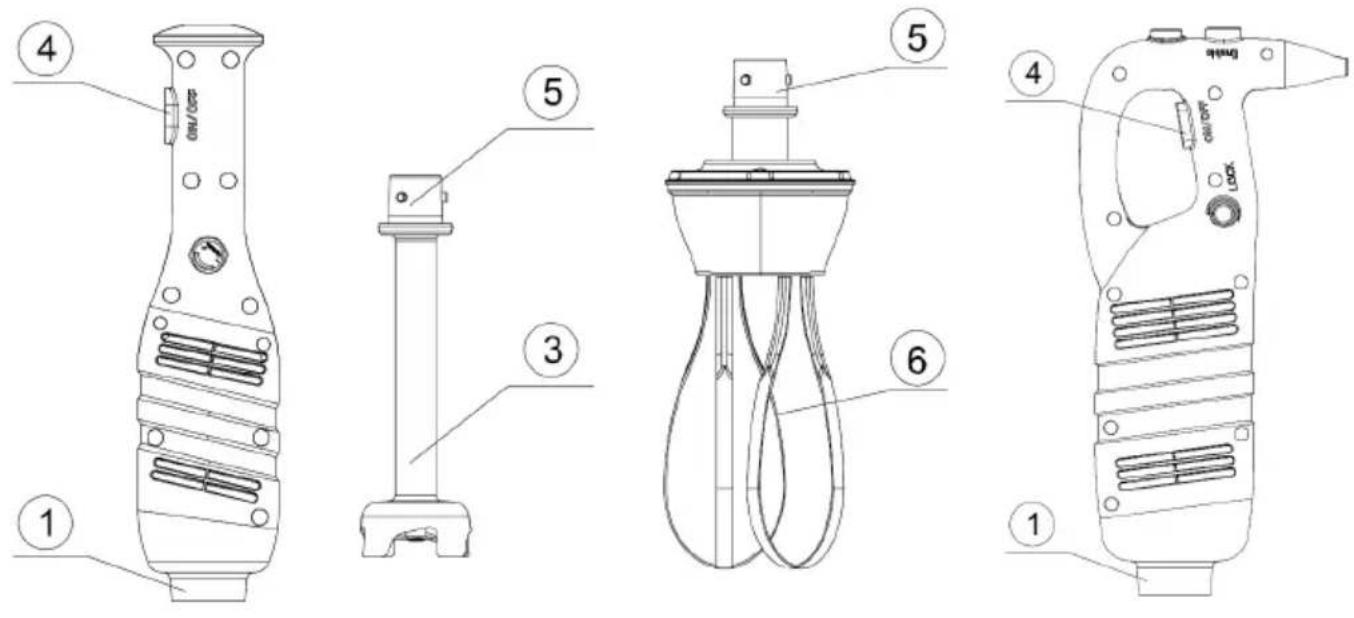 Royal Catering RCSM650450 - Description de l'appareil - 1