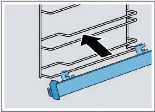 SIEMENS HR472G0B3 - Accrocher le rail télescopique - 1