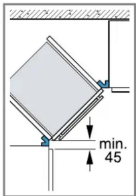 SIEMENS HB272ABB3F - Installation dans un angle - 2