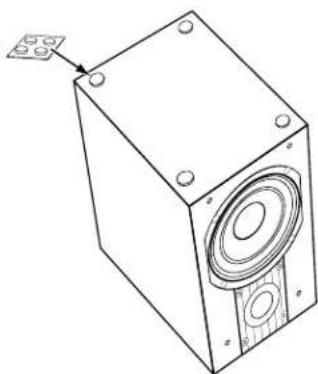 JBL Loft 50 - FIJACION DE LOS PIES (LOFT 40/LOFT30/LOFT20) - 1