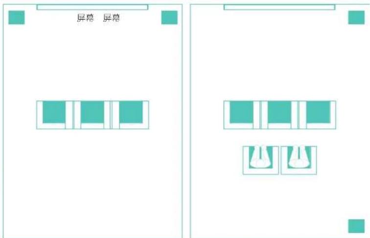 JBL SSW1 - 摆放两台低音扬声器 - 1