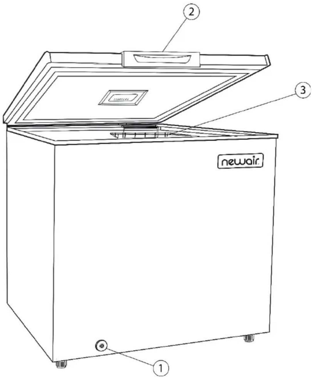 NewAir NFT050MB00 - LIST DES PIECES - 1